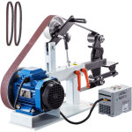 Vevor - ponceuse a bande meuleuse vitesse variable ph 427 x 30, 5 cm machine a bande de sable 2800r / ...