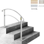 Mophorn ? rampe d?escalier en fer forg� pour 3 marches ? antirouille ? installation facile ? hauteur ...