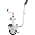 Vevor roue jockey remorque electrique motorisee 2, 5 t deplace remorque 380 w 12 v vitesse deplacement ...
