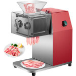 Vevor trancheuse electrique lame de 3, 5 mm trancheuse a jambon 1440 tr / min trancheuse charcuterie ...
