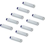 10x filtre � eau remplacement pour delonghi 5513292811, 8004399327252 pour machine � caf� automatique, ...