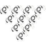 Vhbw 10x oreillette compatible avec alan midland gxt - 710, gxt - 700, gxt - 750, gxt - 720 radio talkie ...