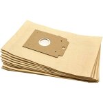 10x sacs compatible avec bosch bbz 41 af k, 41 f k, 71 af k, 71 afk aspirateur - papier, 28cm x 17cm, ...