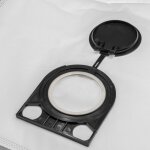 10x sacs compatible avec bosch gas 15 l, gas 20, gas 20 l aspirateur - microfibres non tisses, 43cm ...