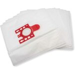 10x sacs compatible avec hoover telios te70 te00 - 100 plus aspirateur - microfibres non tiss�es, 28cm ...