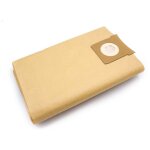 Vhbw 10x sacs compatible avec parkside pnts 23 / 1300 aspirateur - 41cm x 29cm marron