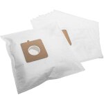 10x sacs compatible avec moulinex z�lio 4006 01, z�lio 4011 01 aspirateur - microfibres non tiss�es, ...