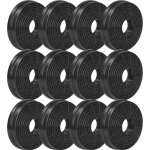 Vhbw 12x filtres � charbon actif compatible avec candy cbt6020 / 2x - 0 36900829 hotte aspirante - 10, ...