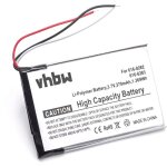 Vhbw - 1x batterie compatible avec apple ipod nano 4g ma004ll lecteur de musique mp3 (400mah, 3, 7v, ...