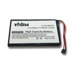 1x batterie compatible avec garmin nvi 1260w, 1260, 1200, 1205w, 1205, 1255, 1250, 1255w gps, appareil ...