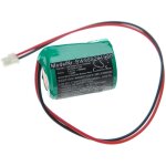 1x batterie compatible avec honeywell 8ep420, ag6 / wb, ade reson8, reson8, hwag6s syst�me d'alarme (230mah, ...