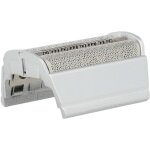 Vhbw 1x grille double remplacement pour braun sb505, 31b, 31s pour rasoir �lectrique + cadre, argent� ...