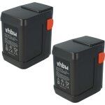 Vhbw - lot de 2 batteries li - ion 4000mah (18v) pour outils souffleur gardena accujet 18 - li comme ...