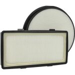 Vhbw lot de 2 filtres compatible avec rowenta ro7647ea / 410, ro7643ea / 411, ro7634ea / 410 aspirateur ...