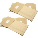 20x sacs compatible avec philips hr 6293 amsterdam, 6292 amsterdam, 6294, 6293 aspirateur - 32cm x 17, ...