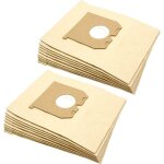 Vhbw 20x sacs compatible avec progress chic p1860b, ciao p1625, classic 1300 aspirateur - papier, 24cm ...