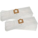20x sacs compatible avec rowenta ru 630 s plus, ru 600, ru 100 - 110, ru 630, ru 605 aspirateur - 35cm ...