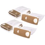 20x sacs compatible avec vorwerk kobold vk130, vk131, vk 130, vk 131, vk130sc aspirateur - microfibres ...