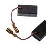 Vhbw - 2x balais de charbon 5 x 10 x 17 mm compatible avec bosch pws 9 - 125 outil lectrique