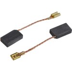 Vhbw - 2x balais charbon 5 x 10 x 17 mm compatible avec fein kbm 50 q, kbh 25 - 2 u, kbh 25 s, kbm 52u, ...