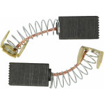 Vhbw - 2x balais de charbon 6 x 10 x 15 mm compatible avec matrix sms 1200 - 210 l, sms 1800 - 250 promo ...