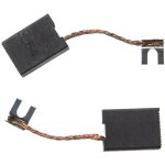 Vhbw - 2x balais de charbon pour moteur 22 x 16 x 6, 3mm compatible avec bosch pws 1600, pws1800, pws ...
