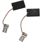 Vhbw - 2x balais de charbon pour moteur 5 x 10 x 17mm compatible avec mafell scie circulaire  guidage ...
