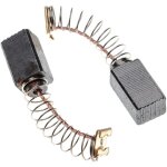 Vhbw - 2x balais de charbon pour moteur 6, 5 x 7, 5 x 12mm compatible avec hitachi fdh16v, fdv12t, fdv12v, ...