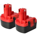 2x batterie compatible avec bosch 23614, 32614, 14. 4ve - 2b, 15614, 1661k, 22614, 13614, 13614 - 2g, ...