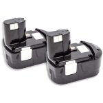 2x batterie compatible avec hitachi cr 18dmr, cr 18dlx, ds 18dfl, ds 18dflg, dh 18dl, dh 18dlx, cr 18dv ...