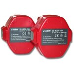 Vhbw - 2x batterie compatible avec makita 6281dwpe, 6281d, 6280dwae, 6333d, 6280dwale, 6280d, 6271dwae ...