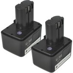 Vhbw - 2x batterie remplacement pour w�rth 070091526, 070091513 pour outil �lectrique, outil de pose ...
