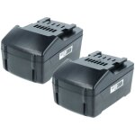 Vhbw 2x batterie compatible avec rokamat dragonfly, vibreur � b�ton, filzer outil �lectrique (4000 mah, ...