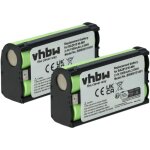Vhbw 2x batterie compatible avec sennheiser sk 2000, ew 572 g3, g2, sk 100 g3, sk 100 g4 casque audio, ...