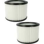Vhbw 2x cartouche filtrante compatible avec nilfisk multi ii 22, ii 22 inox, ii 30 t, ii 30 t inox vsc, ...