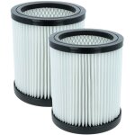 Vhbw 2x cartouche filtrante compatible avec parkside (lidl) pnts 1400 h4 aspirateur - filtre pour particules ...