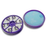 Lot de 2x filtres aspirateur, pr et post moteur compatible avec dyson dc19, dc20, dc21, remplacement ...