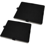 Vhbw - 2x filtres � charbon actif remplacement pour miele 6228731, 00622873100016, dkf 12 - 1 pour hotte ...