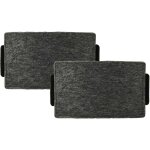 2x filtres � charbon actif remplacement pour miele 9231860, dkf - 19, dkf19 - 1, 4002515094815 pour hotte ...