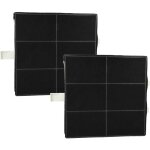 Vhbw 2x filtres � charbon actif compatible avec siemens lc955ka40b, lz51150, lc957bc20, lz51550, li23030ch ...