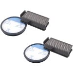 2x jeux de filtres aspirateur, compatible avec rowenta compact power cyclonic - remplacement pour rowenta ...