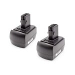 Vhbw ? batterie 2x 1500 mah nimh 12v pour metabo bz 12 sp, ssp 12, bsz 12 ? autonomie prolong�e ? compatible ...