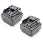 2x batterie remplacement pour hitachi hh2414, eb 2420, eb 2430ha, eb 2430r, eb 2433x, 319 - 807, 319 ...