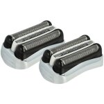 Vhbw - 2x t�tes de rasoir de remplacement compatible avec braun nouvelle g�n�ration 3080s, 3090cc rasoir ...