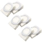 30x sacs compatible avec nilfisk gd 5 batterie, 5 hepa, 5 back, 5, 5 fly aspirateur - papier blanc - ...