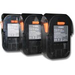 Vhbw 3x batteries compatible avec aeg bus 18, bus 18 x, bsb 18 stx, bsb 18 li, bst 18x, bss 18c outil ...