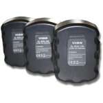 Vhbw - 3x batteries compatible avec bosch psr 12ve outil électrique (3000 mah, nimh, 12 v) Vhbw - 3x batteries compatible avec bosch psr 12ve outil électrique (3000 mah, nimh, 12 v)