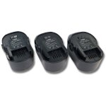 Vhbw - 3x batterie remplacement pour w�rth 0700980420, 0700980425 pour outil �lectrique (3000 mah, nimh, ...