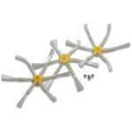 3x brosse lat�rale compatible avec irobot roomba 555, 560, 580, 562, 570, 563, 540, 550, 565, 564 robot ...