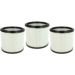 3x filtre  cartouche compatible avec parkside pnts 30 / 4(e / s), 30 / 6(e / s), 1250 / 9, 30 / 6, 1250, ...
